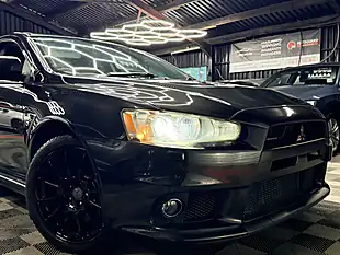 Used 2011 Mitsubishi Lancer Evo X Gsr FQ-300 Black - Interior and Exterior details 2