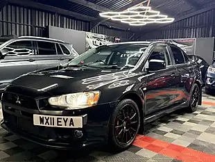 Used 2011 Mitsubishi Lancer Evo X Gsr FQ-300 Black - Interior and Exterior details 5