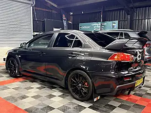 Used 2011 Mitsubishi Lancer Evo X Gsr FQ-300 Black - Interior and Exterior details 6