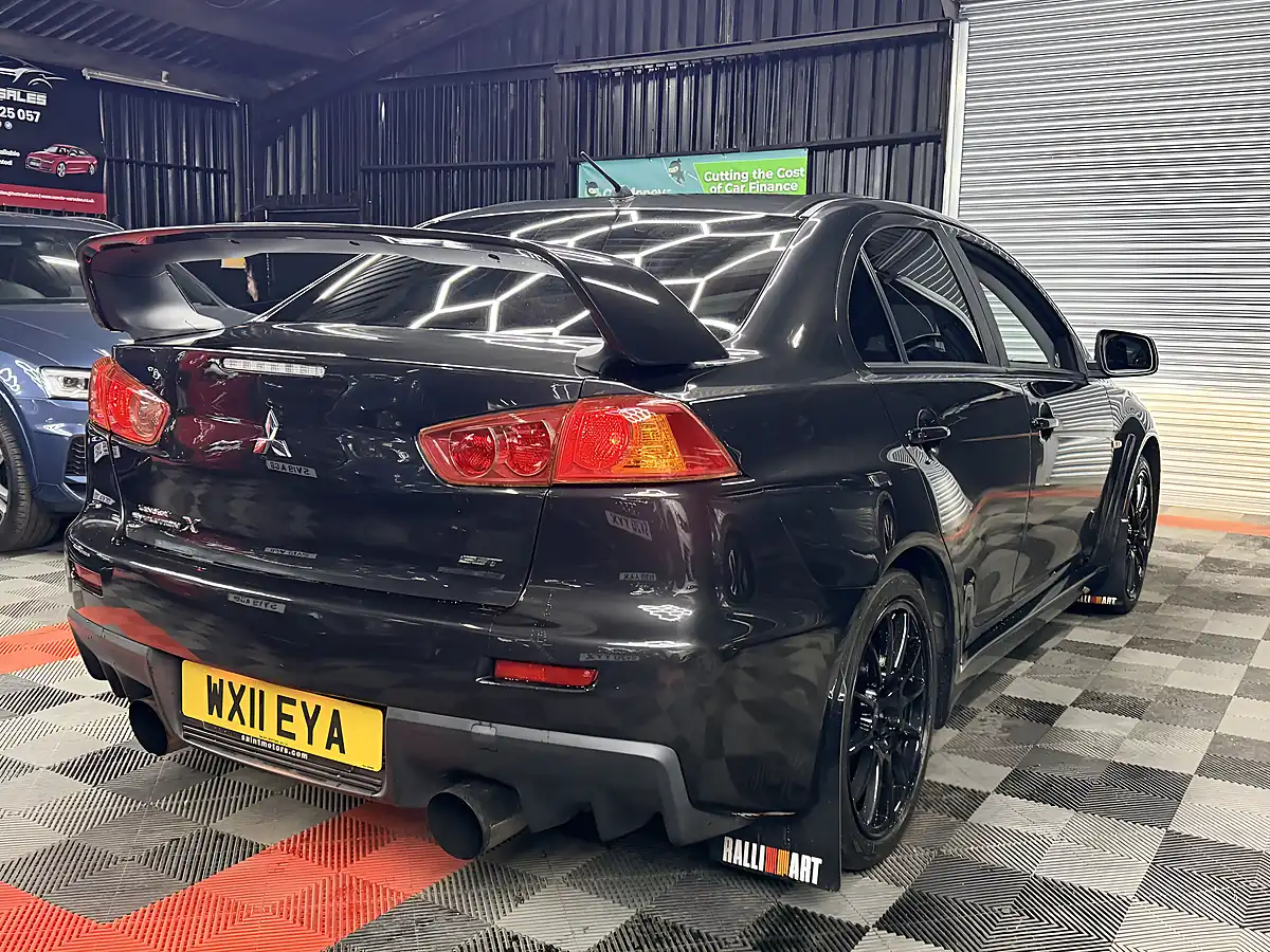 Used 2011 Mitsubishi Lancer Evo X Gsr FQ-300 Black - Interior and Exterior details 9