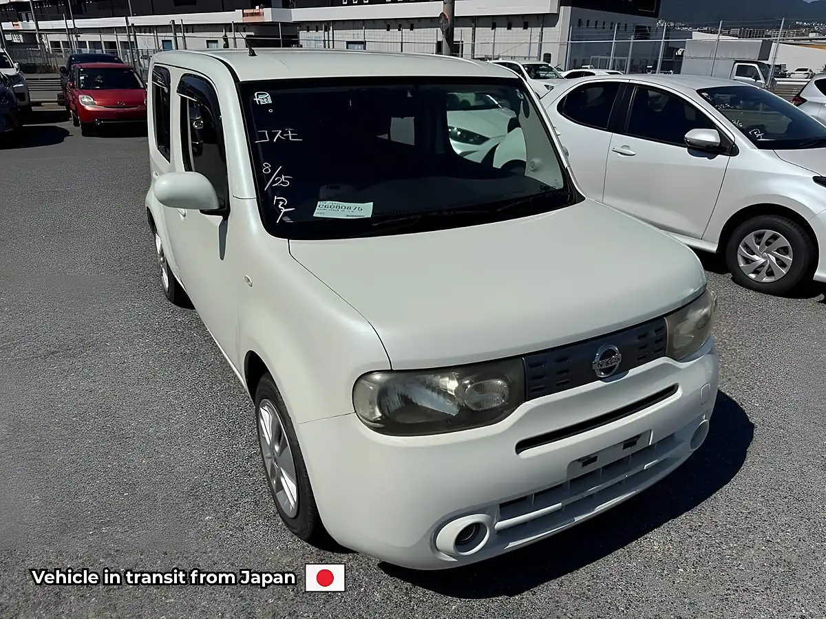 Used 2011 Nissan Cube 15X Indigo Plus Plasma White - Front View
