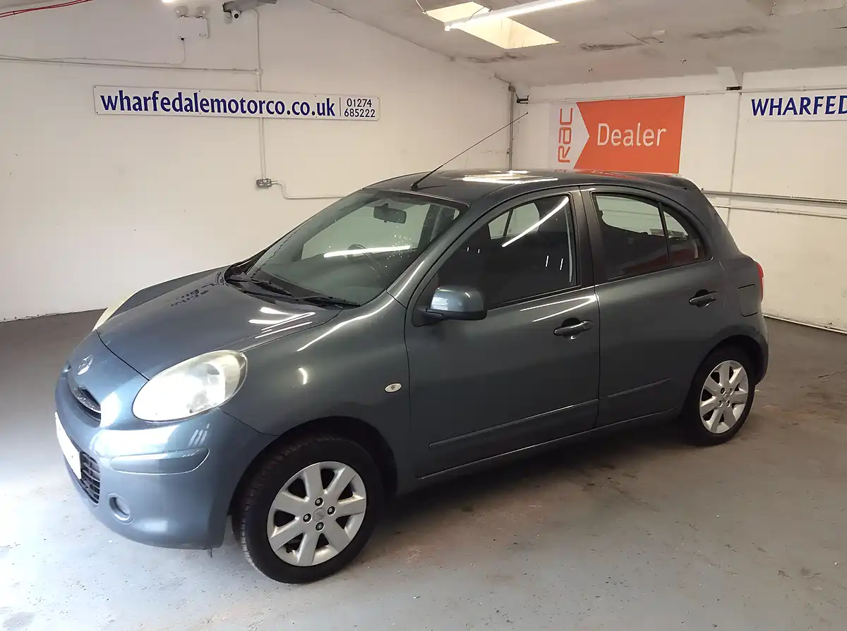 Used 2011 Nissan Micra Acenta Grey - Front View