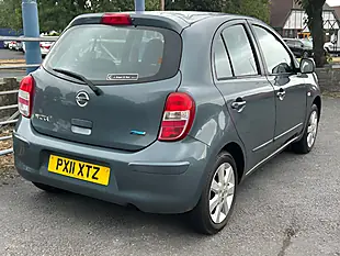 Used 2011 Nissan Micra Acenta Silver - Interior and Exterior details 4