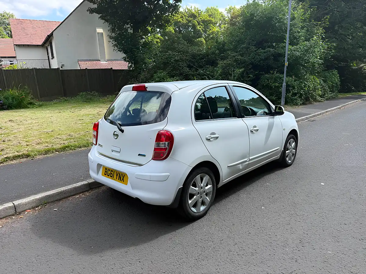Used 2011 Nissan Micra Acenta White - Interior and Exterior details 3