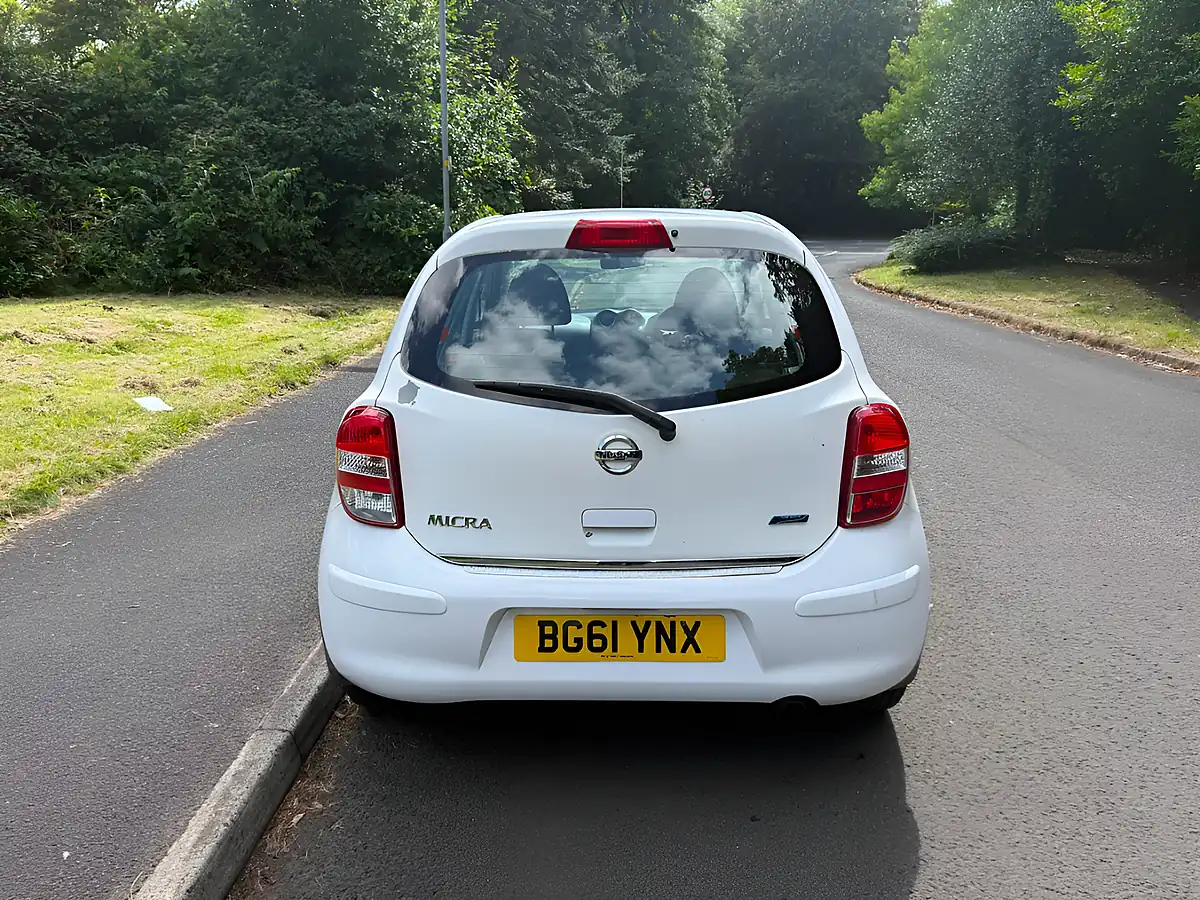 Used 2011 Nissan Micra Acenta White - Interior and Exterior details 4