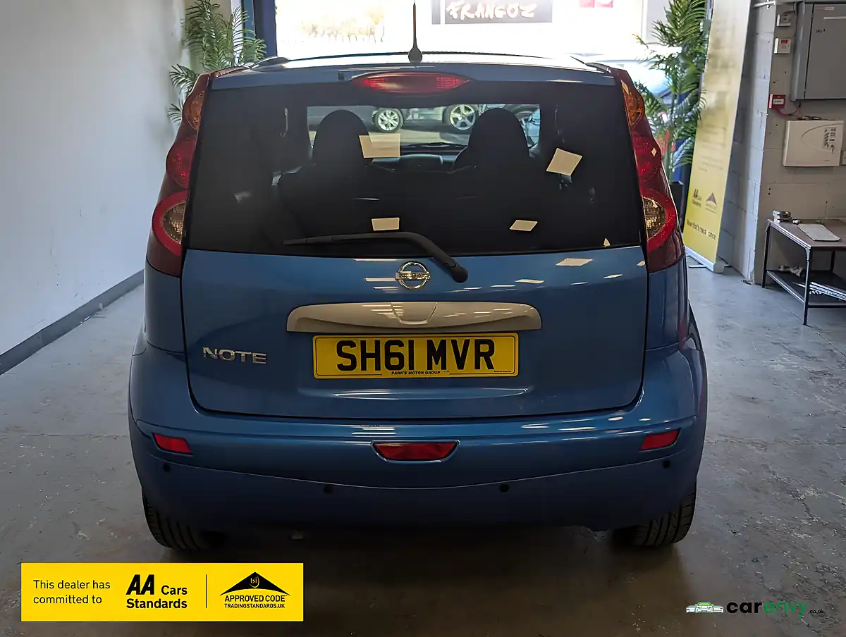 Used 2011 Nissan Note N-Tec Blue - Interior and Exterior details 9