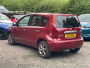 Used 2011 Nissan Note N-Tec Red - Interior and Exterior details 4