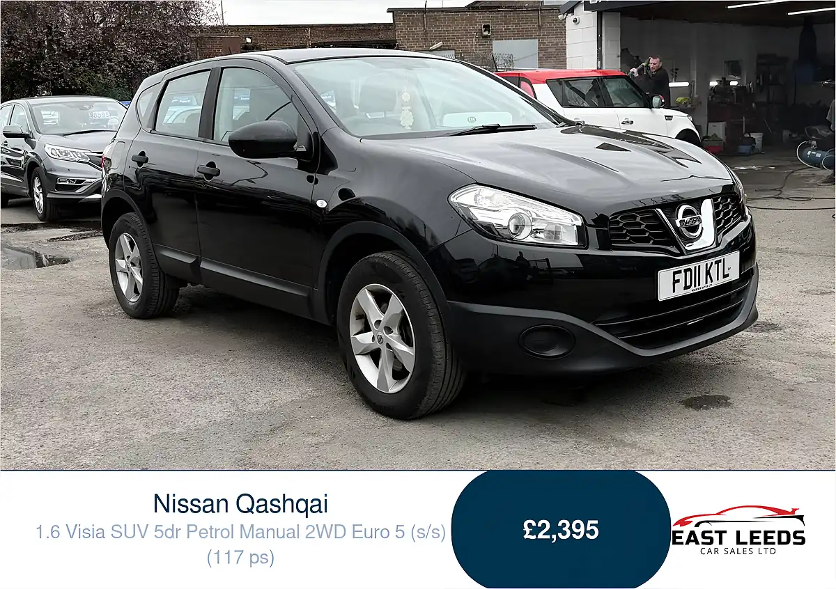 Used 2011 Nissan Qashqai Visia Black - Front View