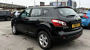 Used 2011 Nissan Qashqai Visia Black - Interior and Exterior details 5