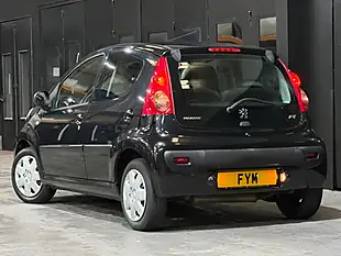Used 2011 Peugeot 107 Urban Black - Interior and Exterior details 5