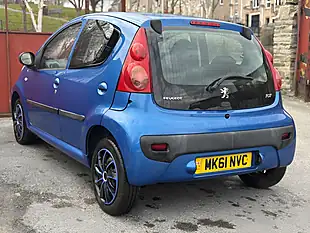 Used 2011 Peugeot 107 Urban Blue - Interior and Exterior details 2