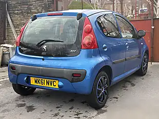 Used 2011 Peugeot 107 Urban Blue - Interior and Exterior details 5