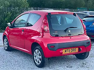 Used 2011 Peugeot 107 Urban Lite Red - Interior and Exterior details 6