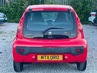 Used 2011 Peugeot 107 Urban Lite Red - Interior and Exterior details 7