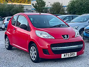 Used 2011 Peugeot 107 Urban Lite Red - Interior and Exterior details 8