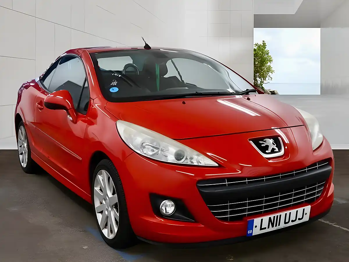 Used 2011 Peugeot 207 Cc GT Red - Interior and Exterior details 2