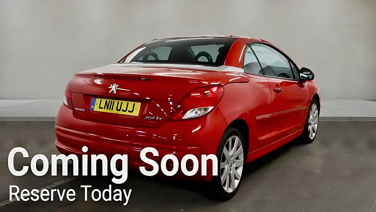Used 2011 Peugeot 207 Cc GT Red - Interior and Exterior details 20