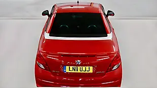 Used 2011 Peugeot 207 Cc GT Red - Interior and Exterior details 6