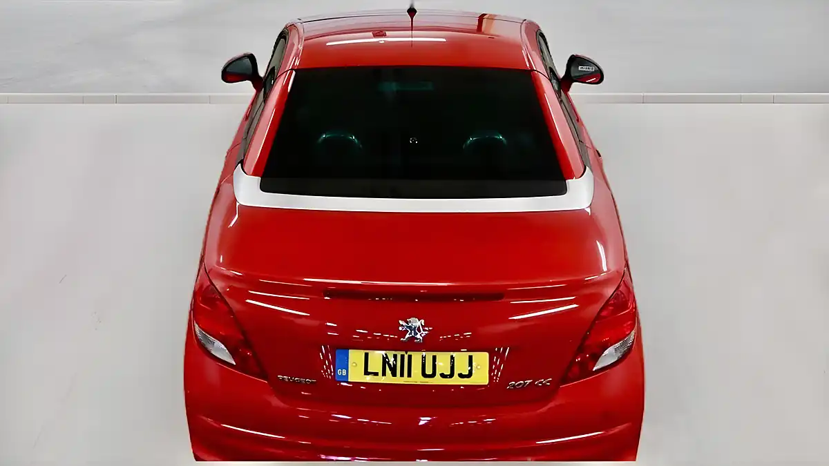 Used 2011 Peugeot 207 Cc GT Red - Interior and Exterior details 6