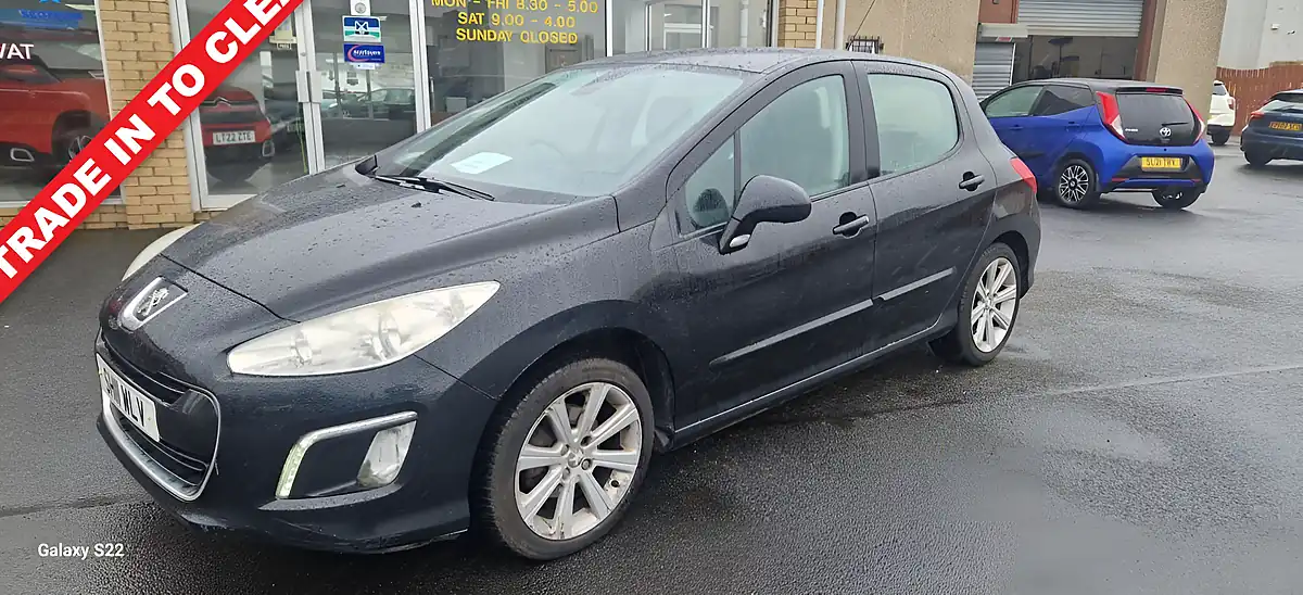 Used 2011 Peugeot 308 Active Black - Front View