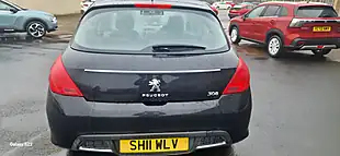 Used 2011 Peugeot 308 Active Black - Interior and Exterior details 10