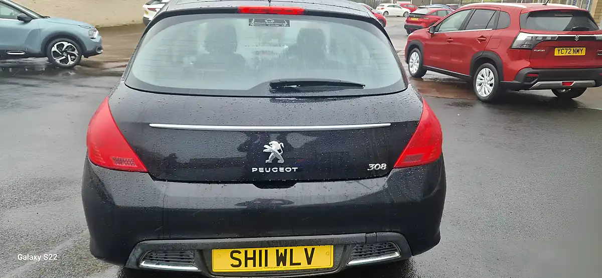 Used 2011 Peugeot 308 Active Black - Interior and Exterior details 10
