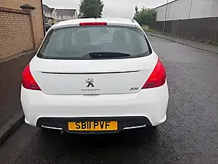Used 2011 Peugeot 308 Active White - Interior and Exterior details 6