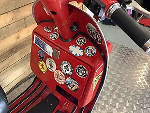 Used 2011 Piaggio Vespa Red - Interior and Exterior details 11