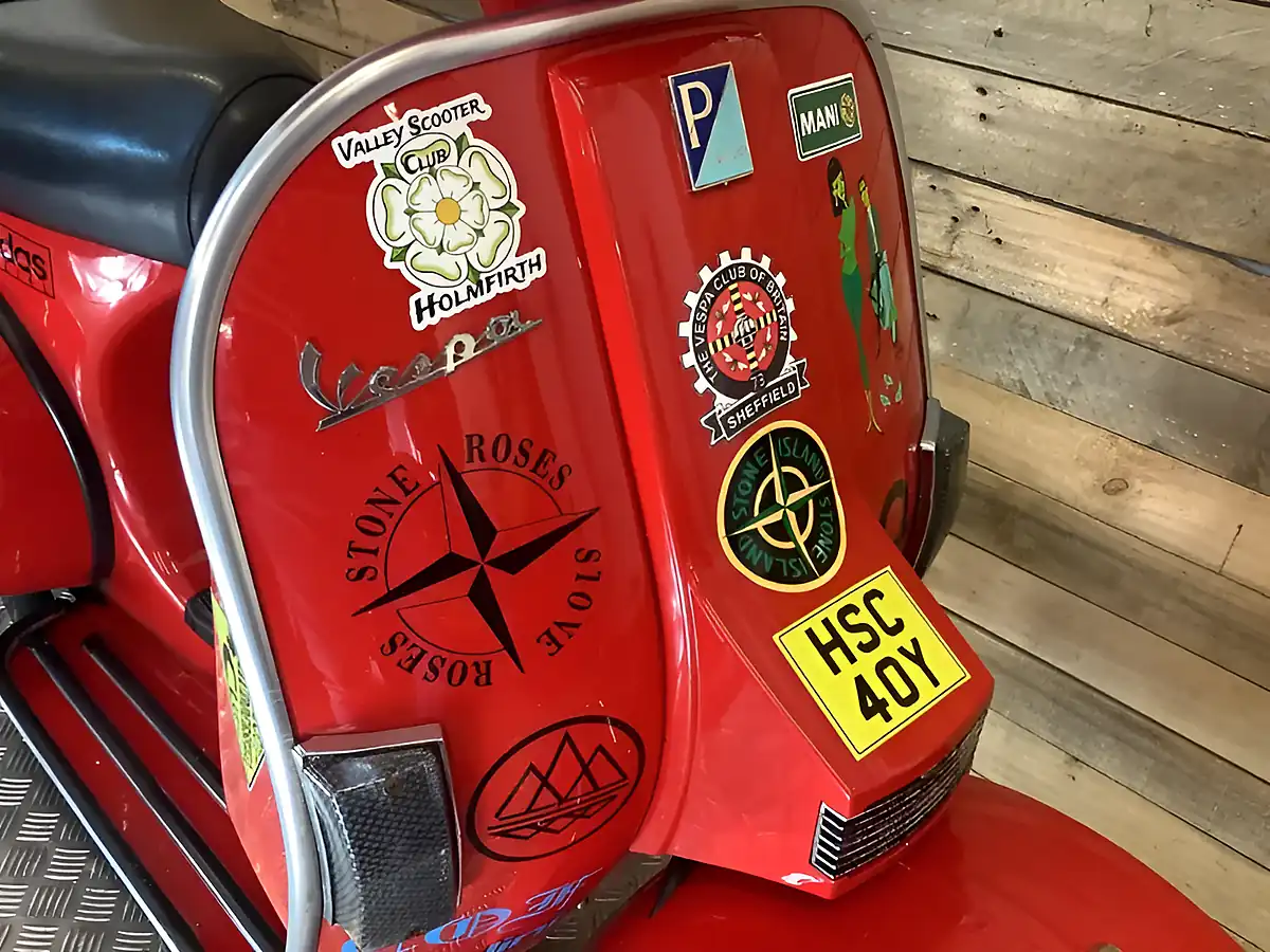 Used 2011 Piaggio Vespa Red - Interior and Exterior details 12