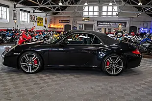 Used 2011 Porsche 911 Carrera 4S Cabriolet Black - Interior and Exterior details 3