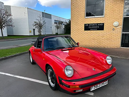 1988 Porsche 911 Carrera 3.2 Sport Cabriolet
