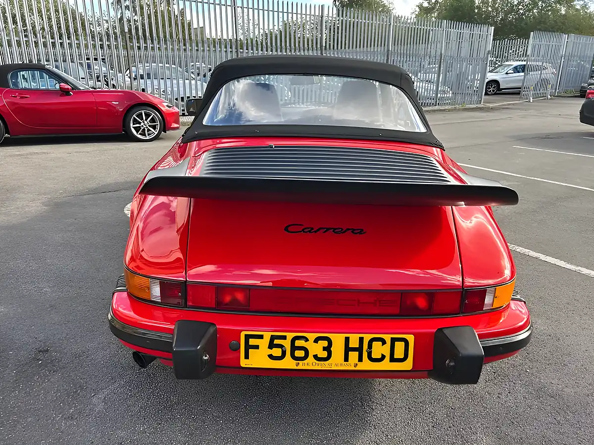 Used 2011 Porsche 911 Carrera Sport Cabriolet Guards Red - Interior and Exterior details 6