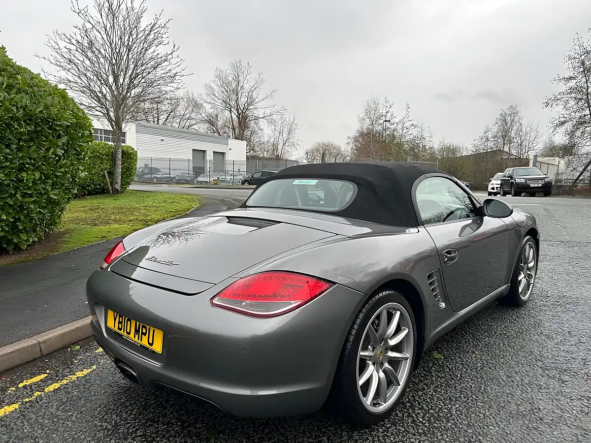 Used 2011 Porsche Boxster 987.2 Meteor Grey Metallic - Interior and Exterior details 4
