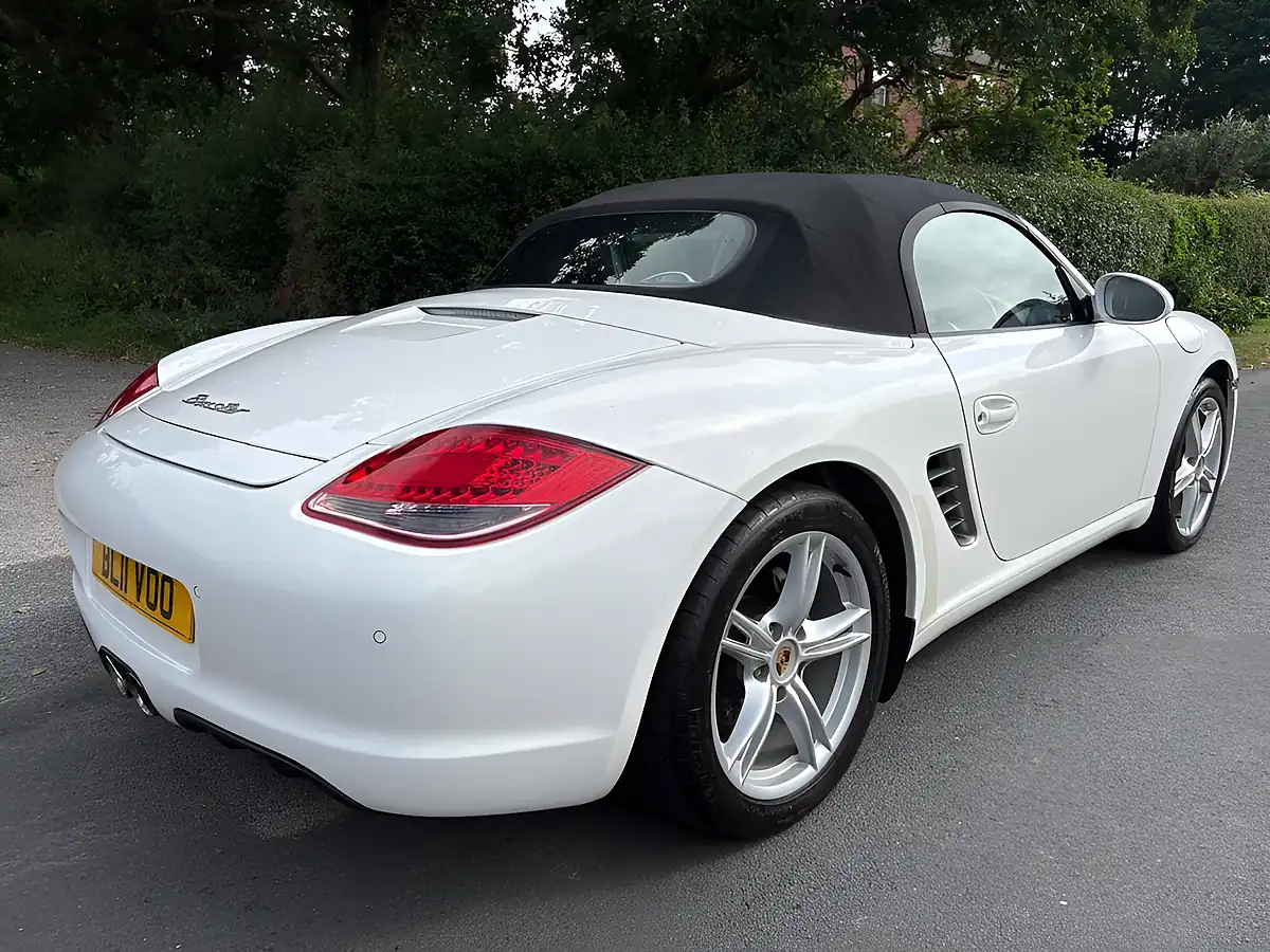 Used 2011 Porsche Boxster Convertible White - Interior and Exterior details 16