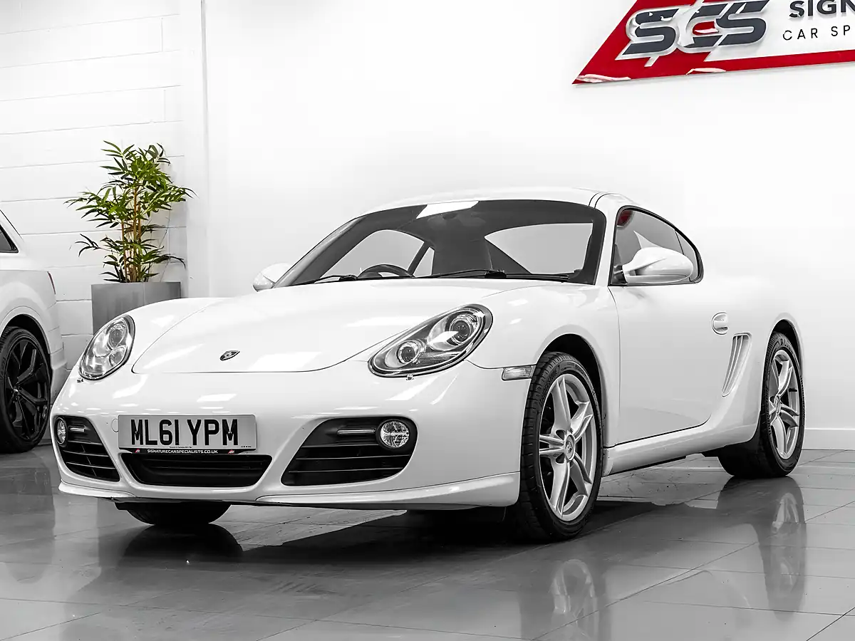 Used 2011 Porsche Cayman 987 White - Interior and Exterior details 2