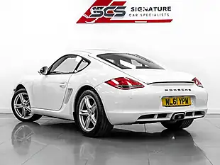 Used 2011 Porsche Cayman 987 White - Interior and Exterior details 4