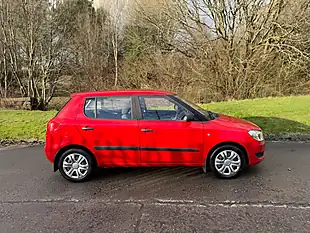 Used 2011 Skoda Fabia S Red - Interior and Exterior details 13