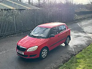 Used 2011 Skoda Fabia S Red - Interior and Exterior details 2