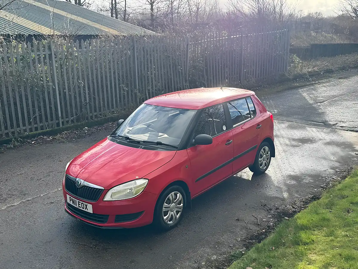 Used 2011 Skoda Fabia S Red - Interior and Exterior details 2