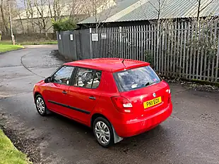 Used 2011 Skoda Fabia S Red - Interior and Exterior details 7