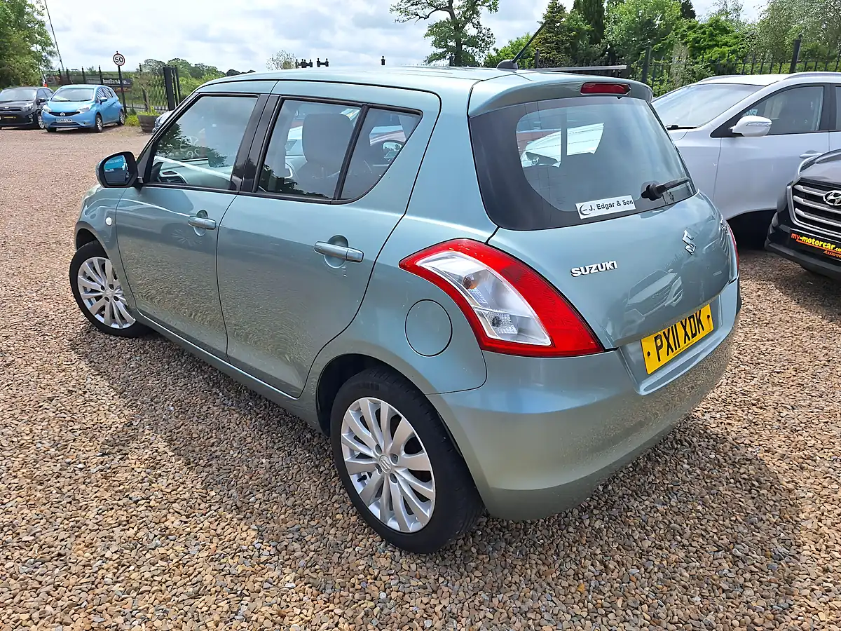 Used 2011 Suzuki Swift SZ3 Green - Interior and Exterior details 15
