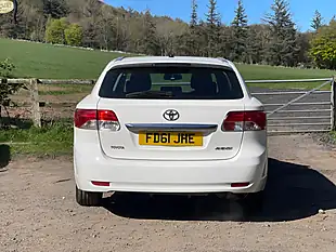 Used 2011 Toyota Avensis Tr M-Drive S White - Interior and Exterior details 3