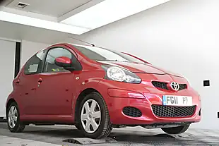 Used 2011 Toyota Aygo Ice Red - Interior and Exterior details 3