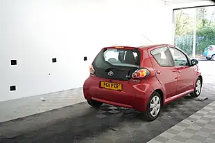 Used 2011 Toyota Aygo Ice Red - Interior and Exterior details 4