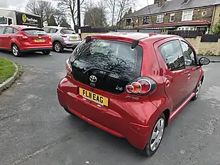Used 2011 Toyota Aygo Ice Red - Interior and Exterior details 11