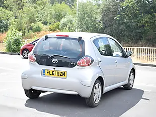 Used 2011 Toyota Aygo Ice Silver - Interior and Exterior details 8