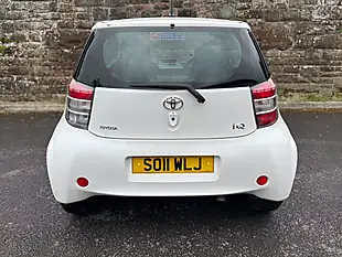 Used 2011 Toyota Iq 3 White - Interior and Exterior details 7