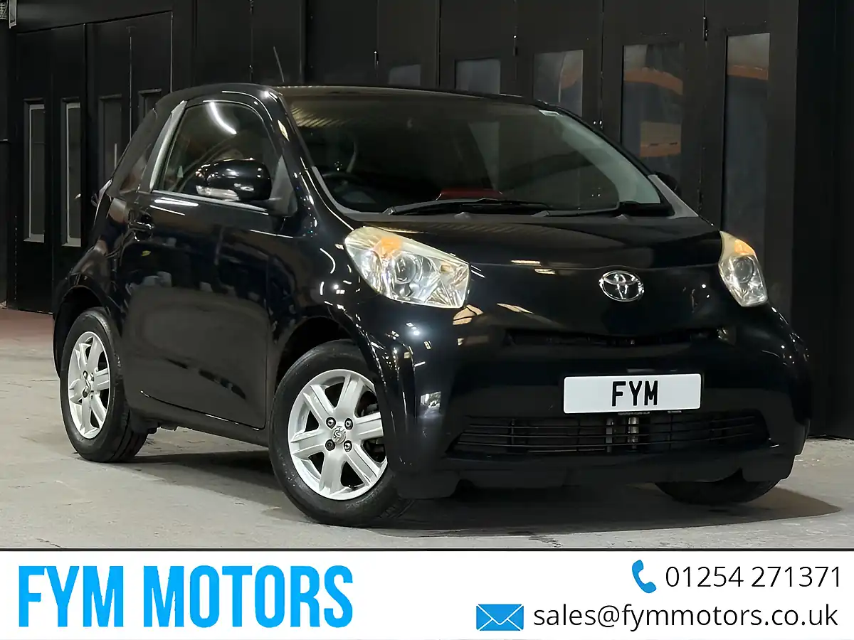 Used 2011 Toyota Iq Hatchback Black - Front View