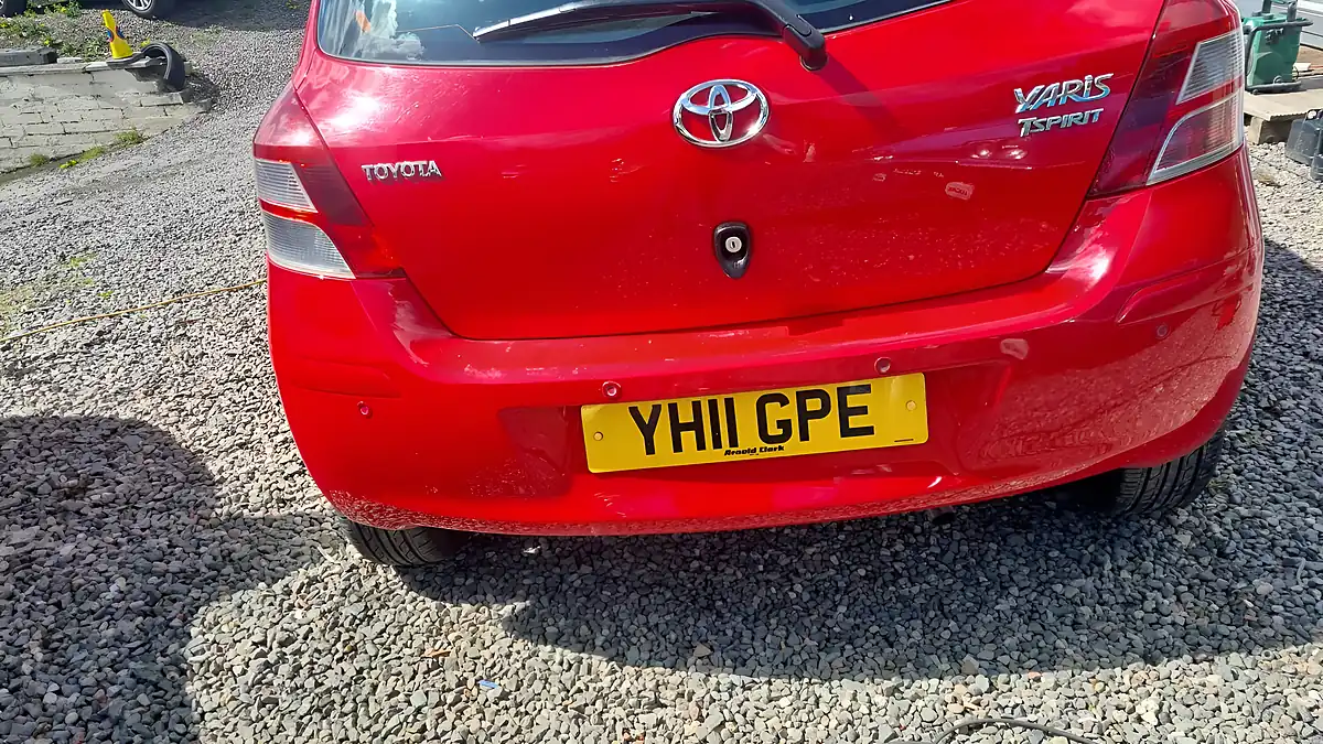 Used 2011 Toyota Yaris T Spirit Nav Red - Interior and Exterior details 19