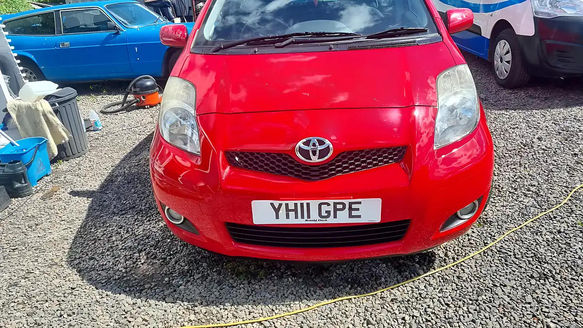 Used 2011 Toyota Yaris T Spirit Nav Red - Interior and Exterior details 8